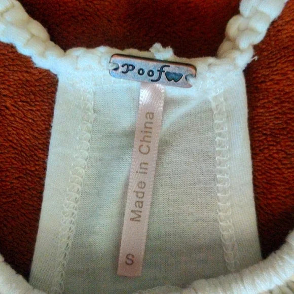 White Tank Top Fringe Racer back Festival Summer Top Short Sleeve Halter Top - Picture 7 of 8